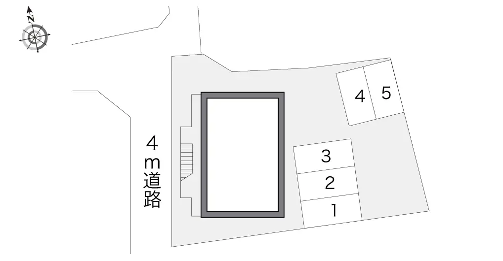 ★手数料０円★豊橋市二川町　月極駐車場（LP）